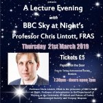 TORBAY ASTRONOMICAL SOCIETY PRESENTS A LECTURE EVENING WITH BBC