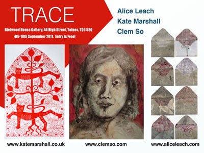 TRACE : The work of Alice Leach, Kate Marshall & Clem So