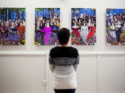Tracy Satchwill's Magna Carta Women at Spotlight exhibition