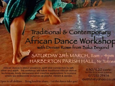 Traditional & Contemporary African Dance Workshop