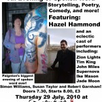 Word Command Presents: An Evening of Spoken Word