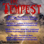 2017 Tour - The Tempest