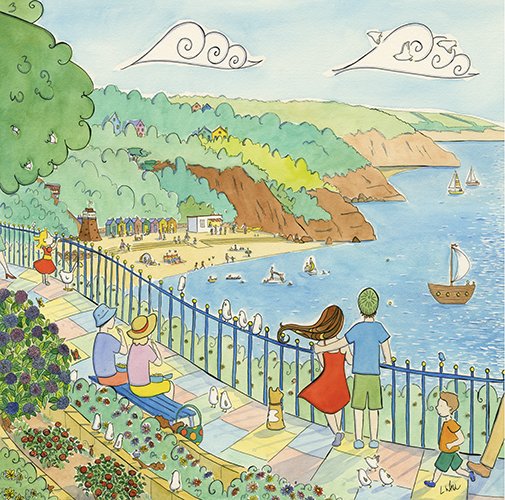 'Bay View', Babbacombe by Laura Wall