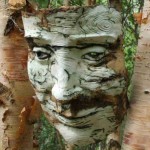 birch tree mask