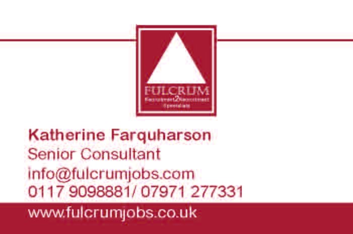 Fulcrum Business card front