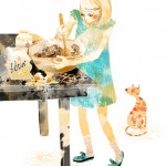 Illustration for editorial : Cooking