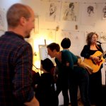 Jellyfish's October Life Drawing Exhibition Opening Evening
