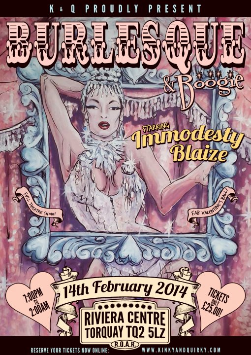 Kinky & Quirky’s ‘Ad Astra’ Valentine’s Burlesque, Ball & Boogie