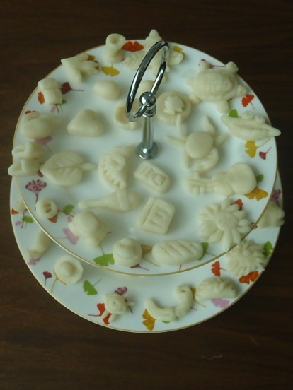 marzipan good luck wedding sweets/ object