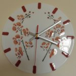 Orchid clock