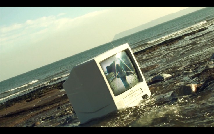 Screenshot from 'Nature vs. Humanity' music video