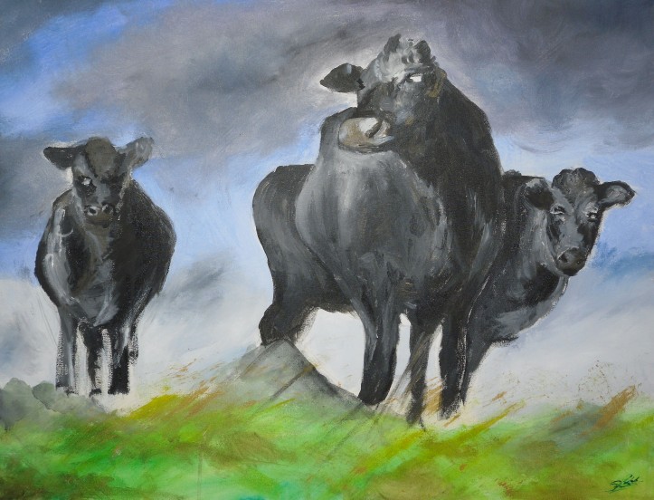 Stormy Cows
