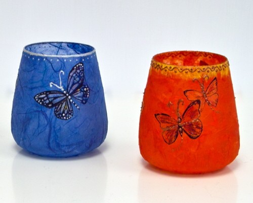 Strawsilk Glassware by Cathy Gowland