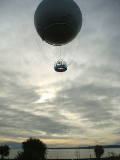 Torquay's observation balloon