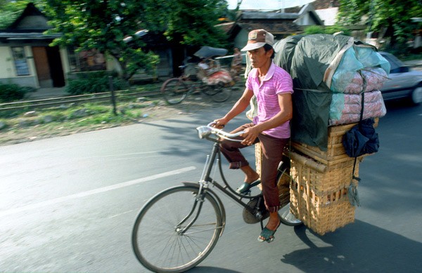 Travel. Yogyakarta, The Batavus Bike.