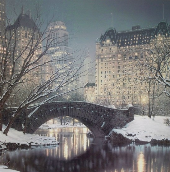 Twilight in Central Park