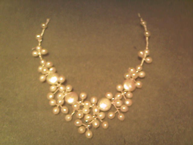 wirework bridal necklace