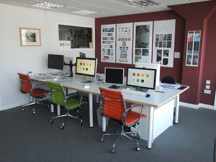 The main working area.