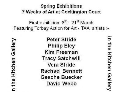 7 Weeks of Art at Cockington Court