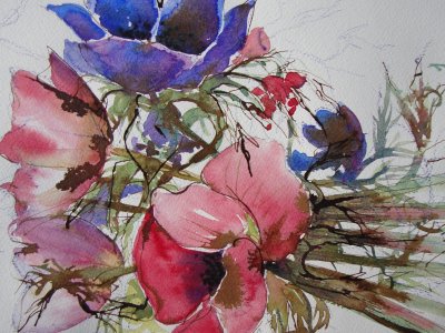 Experimental Watercolour and Mixed Media with Breda Holden