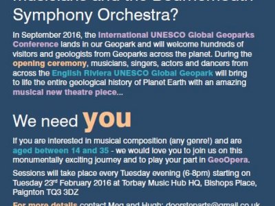 GeoOpera - Young Musicians - calling YOU!