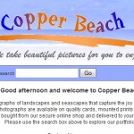 New online shop for Copper Beach completed