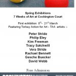 Spring exhibition at Cockington Court