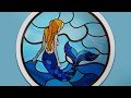 Mermaid port hole window