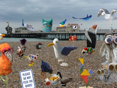 Flock to Worthing - a Summer arts trail