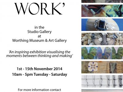 'Studio Work' at Worthing Museum and Art Gallery