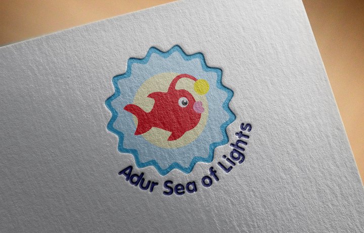 Adur Sea of Lights Logo Design