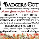 Badgers Cottage Business Card