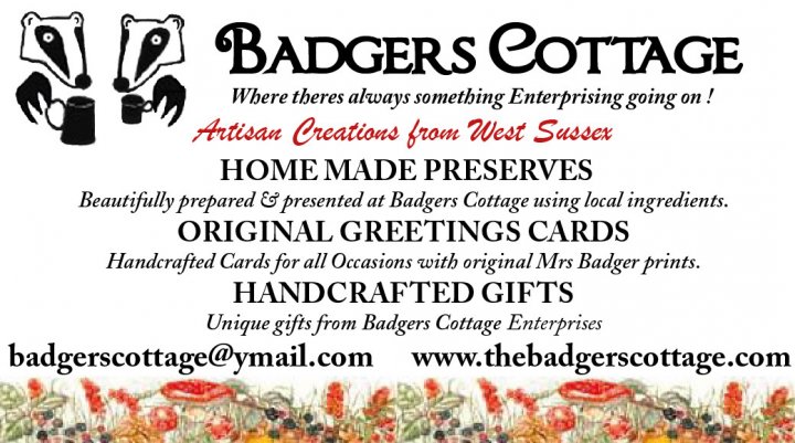 Badgers Cottage Business Card