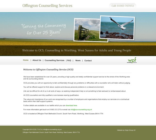 Offington Counseling Services GUI