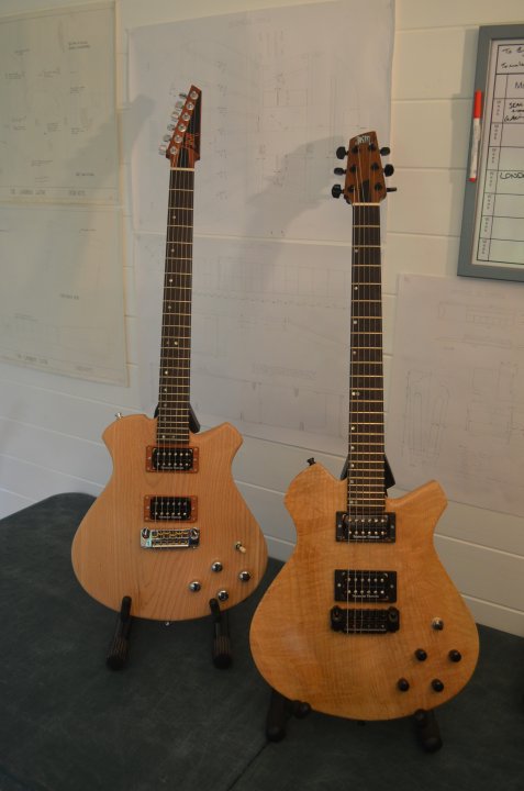 The electric models; Sultan on the left and Kaiser on the right